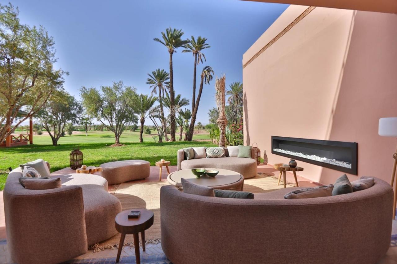 Villa May Sur Le Golf De La Palmeraie With Cooker And Butler Included Marrakesh Exteriör bild